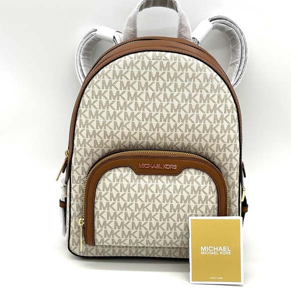 Michael Kors Jaycee Medium Zip Packet Backpack - Picture 2 of 11